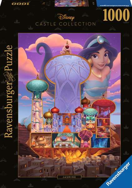 Ravensburger Puzzle 1000 Teile - Disney Castles Jasmin