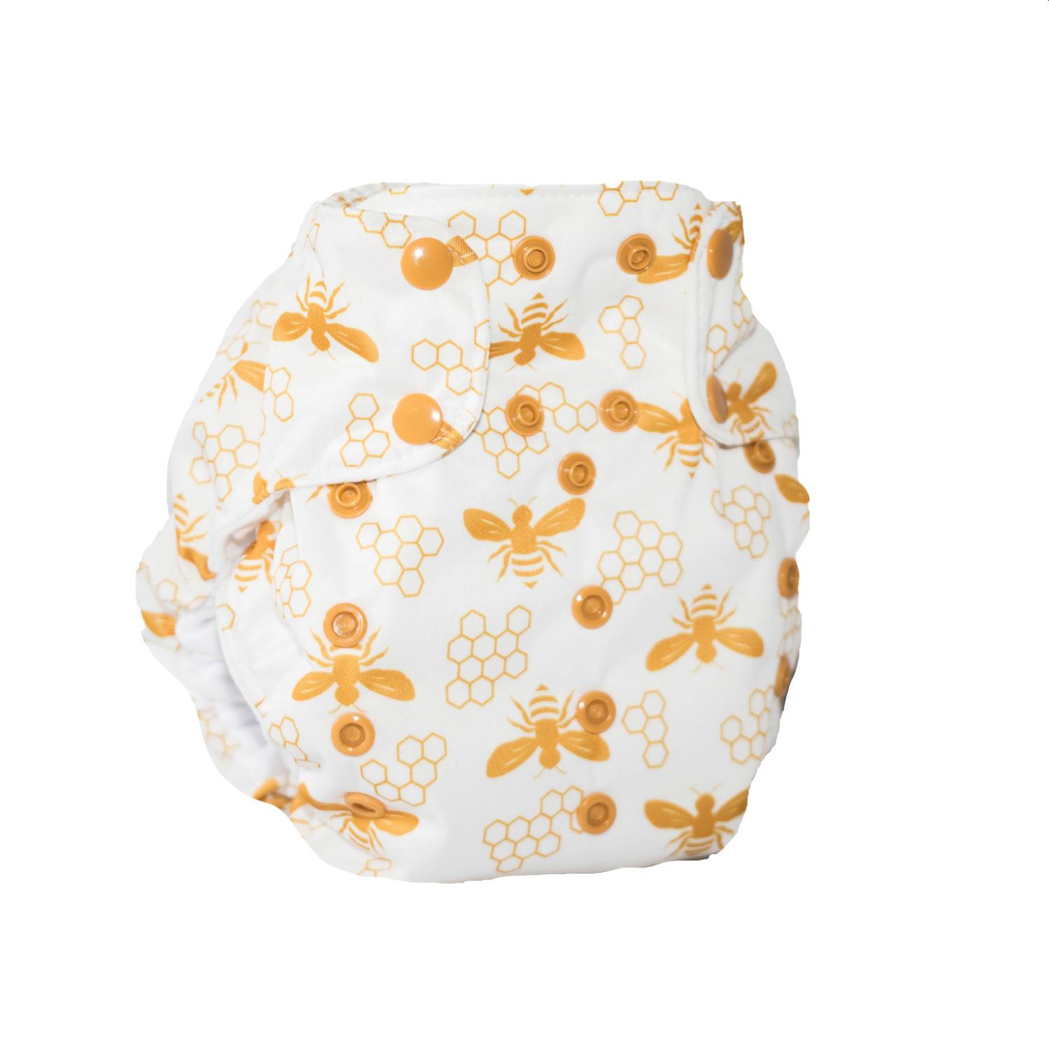 Smart Bottoms Dream Diaper 2.0 AIO One Size Muster: Bee Yourself
