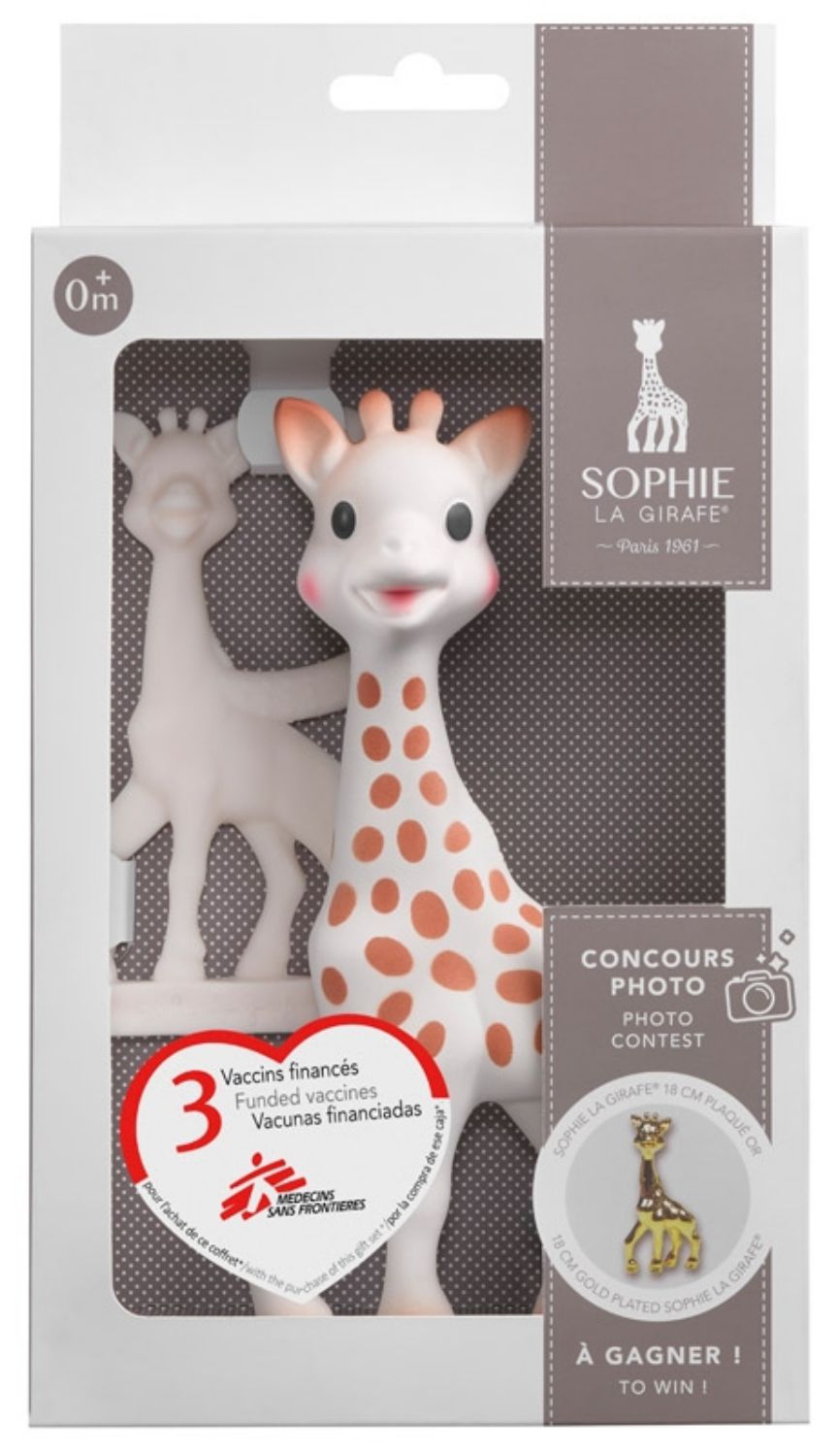 Sophie La Girafe mit Beißring