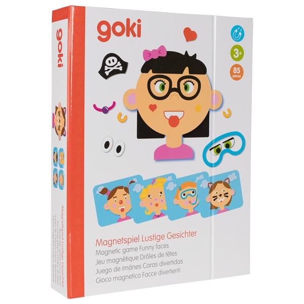 Goki Magnetspiel Lustige Gesichter
