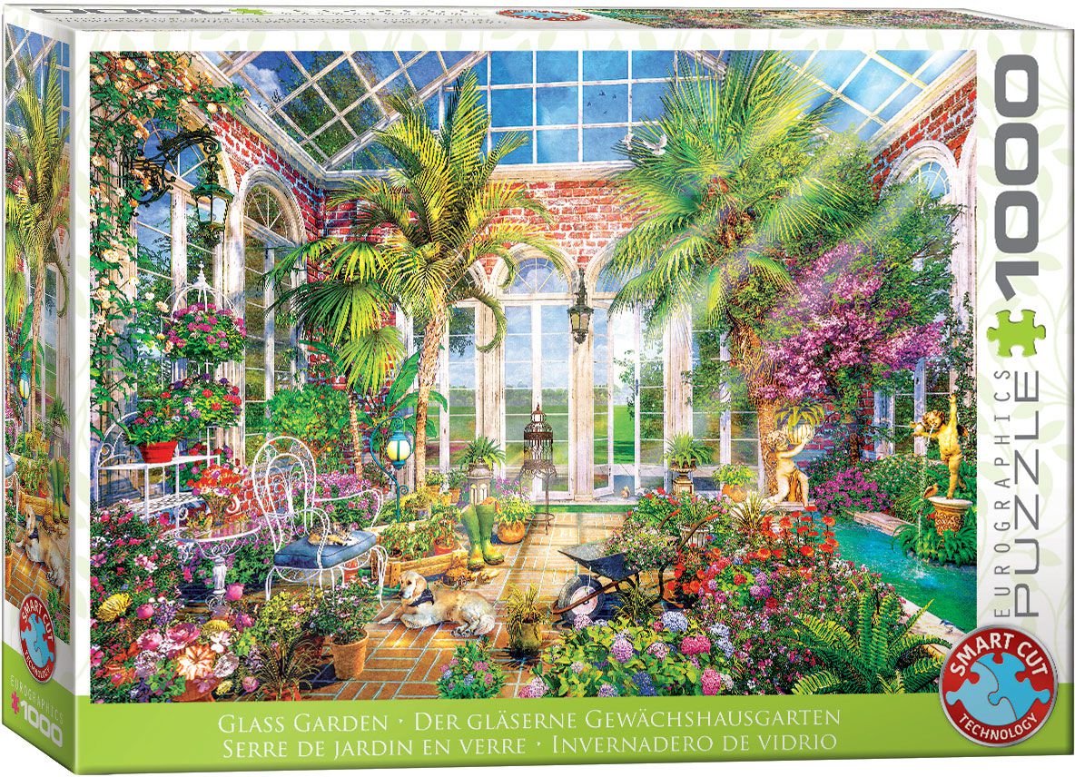 Eurographics Puzzle 1000 Teile - Glass Garden Summer Conservatory