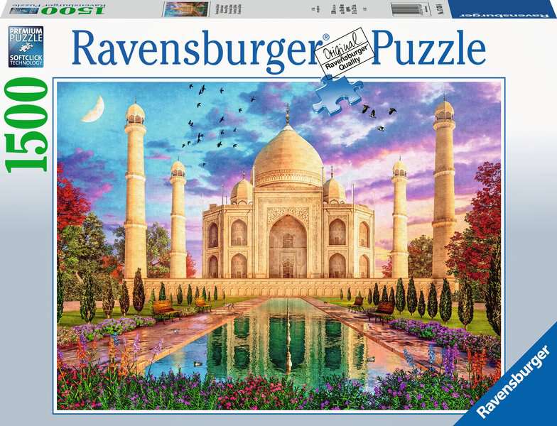 Ravensburger Puzzle 1500 Teile - Bezauberndes Taj Mahal