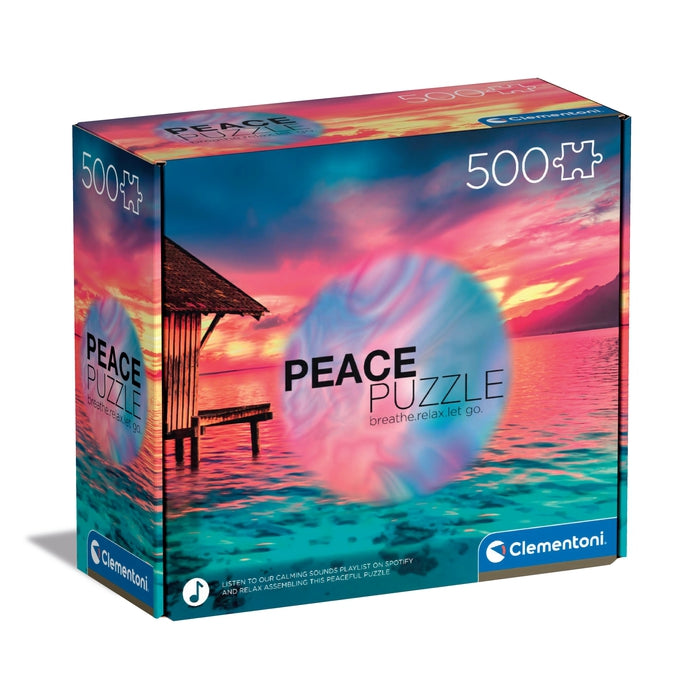 Clementoni Puzzle 500 Teile – Peace Puzzle - Living the Present