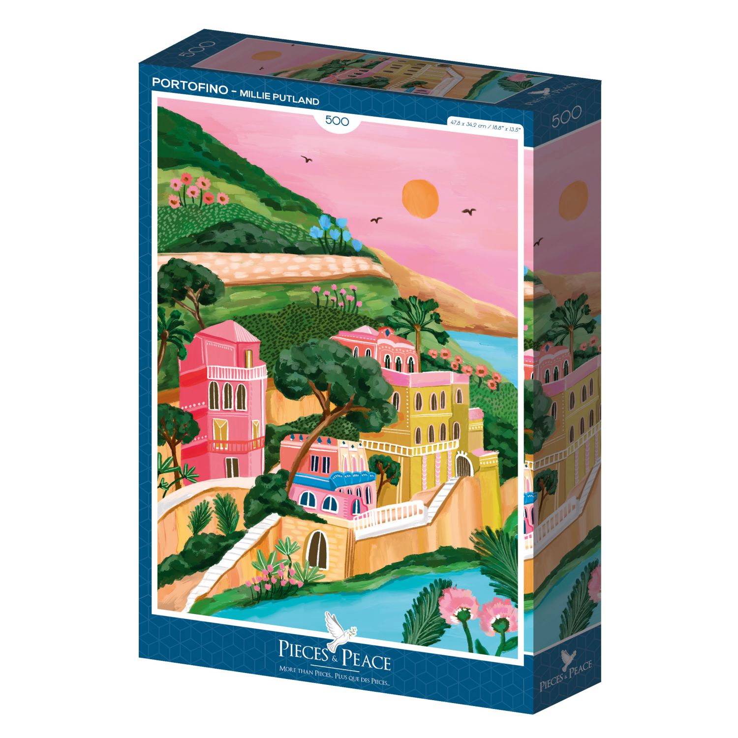 Pieces & Peace Puzzle 500 Teile - Portofino