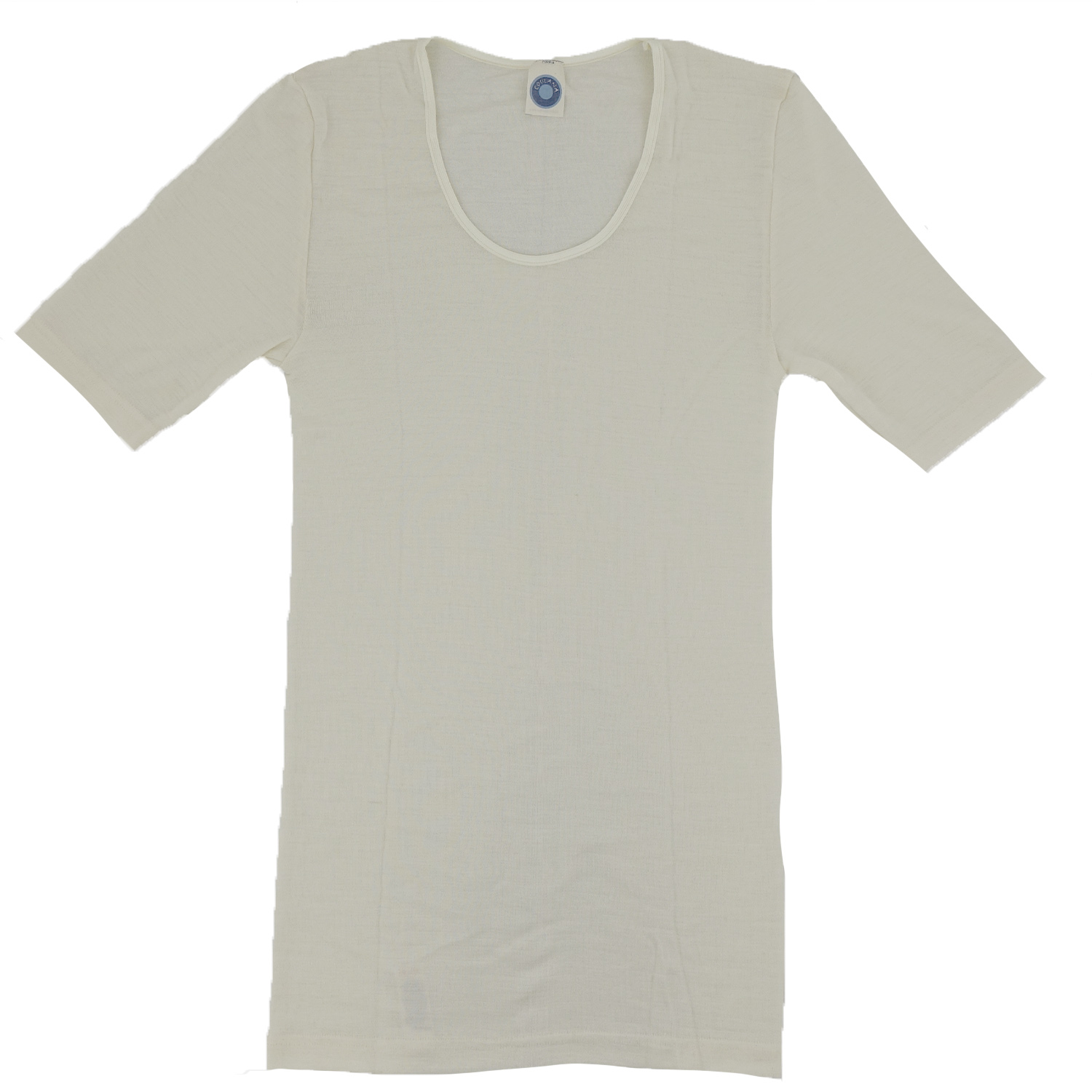 Cosilana Damen-Unterhemd (Kurzarm) aus Wolle/Seide
