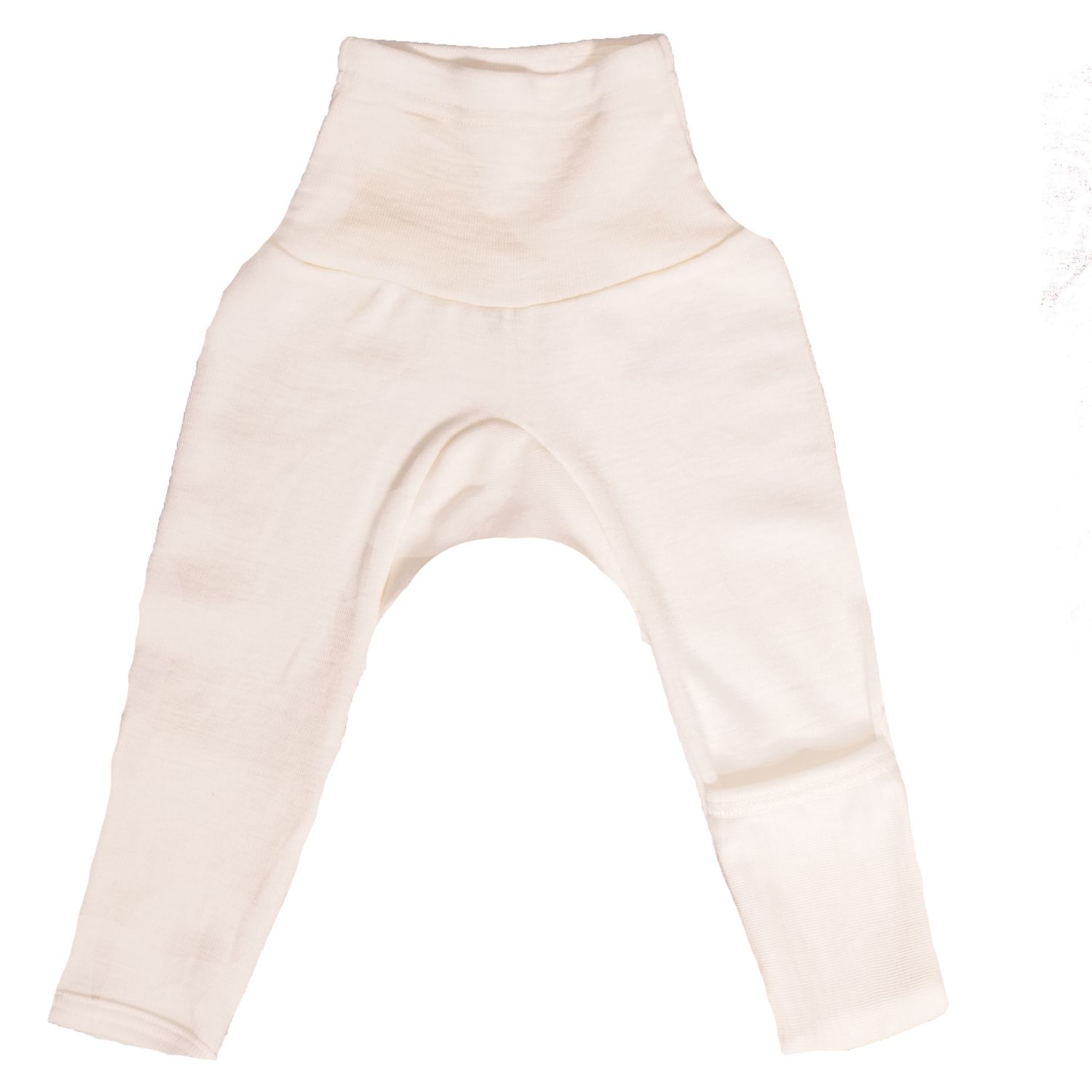 Cosilana Baby-Hose mit Kratzschutz aus Wolle/Seide